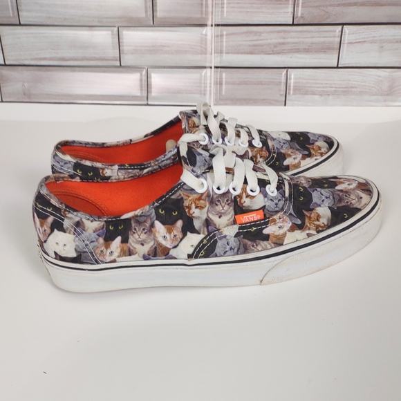 Vans Shoes Rare Special Edition Vans X Aspca Cat Shoes Sneakers Mens 85 Womens Poshmark